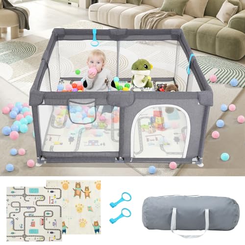 Rafairy Baby Playpen: Safe Indoor/Outdoor Activity Center