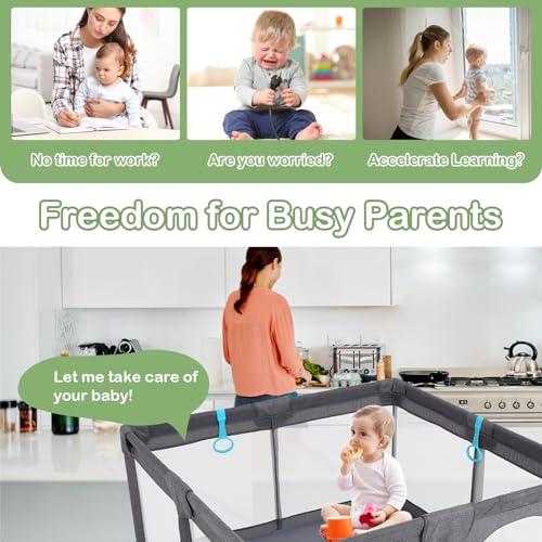 Rafairy Baby Playpen: Safe Indoor/Outdoor Activity Center