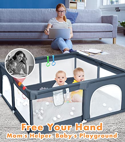 YIFOV Baby Playpen: Safety and Fun Center (150x180CM)