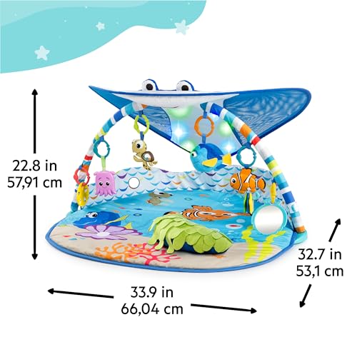 Ocean Lights Baby Activity Gym - Blue