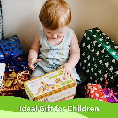 Wooden Stacking Building Blocks - Montessori Educational Toys