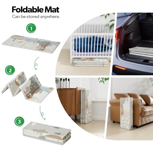 Beige Baby Playpen: Small, Safe, and Stylish