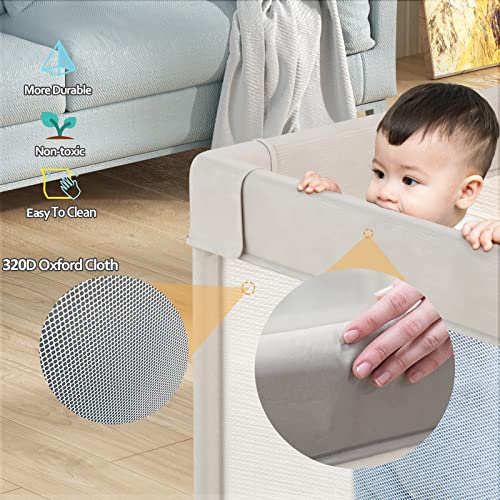 Extra Large Baby Playpen with Safety Door