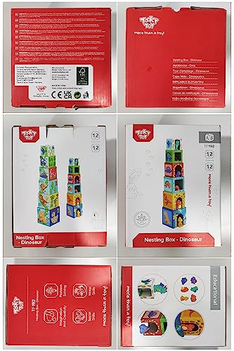 Dinosaur Sorting Stacking Toy Blocks for Babies