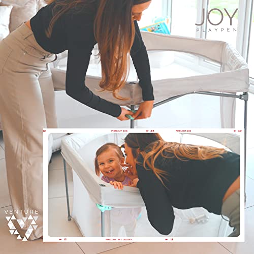 Venture All Stars Joy Baby Playpen - Portable & Compact