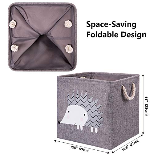 Grey Elephant Toy Box Set - 28x28 Storage