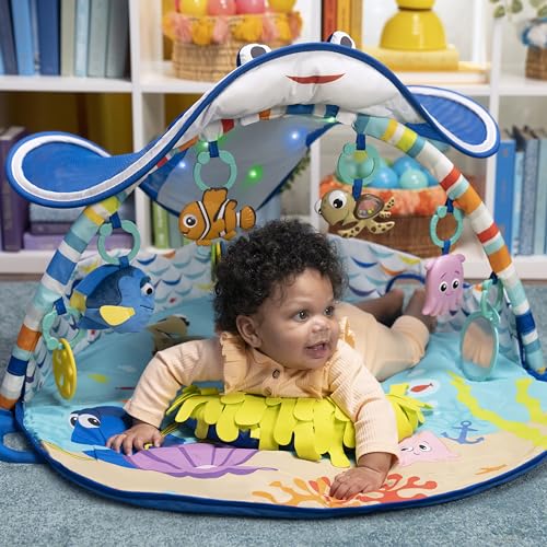 Ocean Lights Baby Activity Gym - Blue