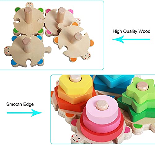 Montessori Wooden Puzzles: Interactive Learning Toys for Babies