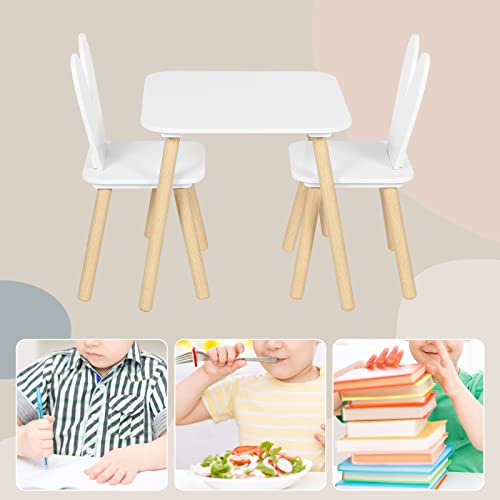 WOLTU Kids Rabbit Table and Chairs Set