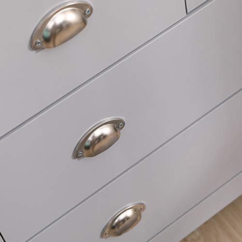 Modern Grey Baby Furniture Set - 4 Pieces