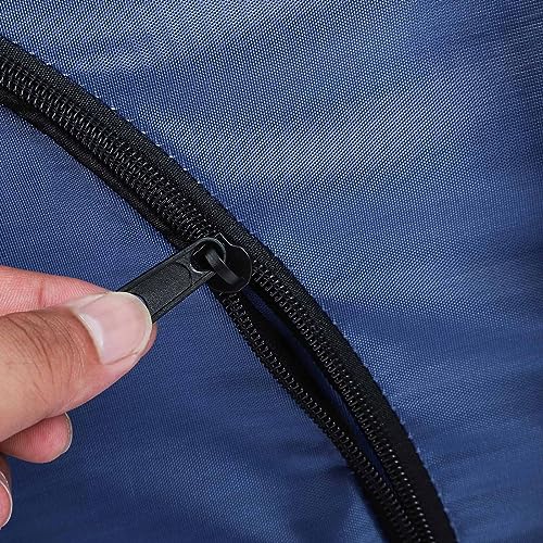 Large Portable Baby Playpen with Basketball Hoop - Blue