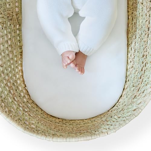 Clair de Lune waterproof baby mattress for Moses basket