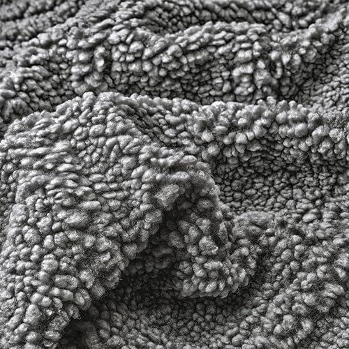 Yaheetech Boucle Rocking Chair: Modern High Back Armchair