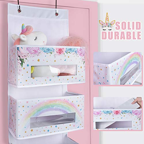 Unicorn Hanging Organizer - Baby Girls Storage Rack