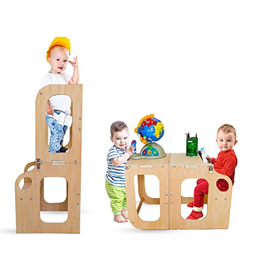 ABEHO Montessori Step Stool: Safe, Foldable, Durable