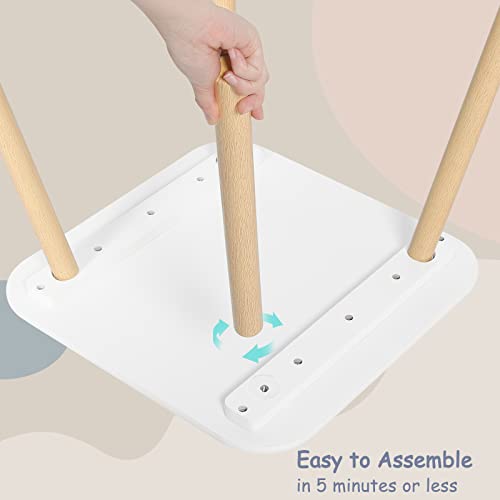 WOLTU Kids Rabbit Table and Chairs Set