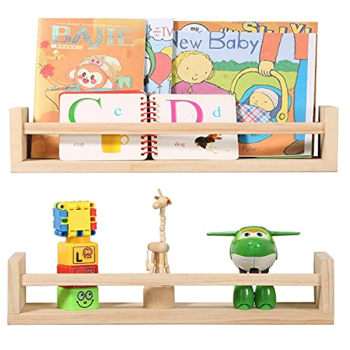 Set of 2 Baby Floating Bookshelves