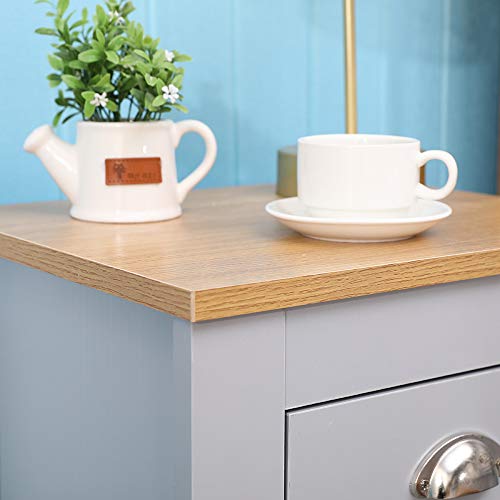 Modern Grey Baby Furniture Set - 4 Pieces