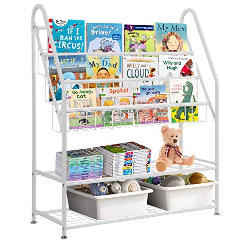 Baby Bookshelf Toy Organizer Display Shelf
