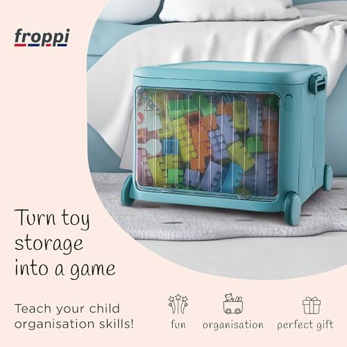 Froppi Toy Storage Unit: Blue, Multi-Purpose, Stackable