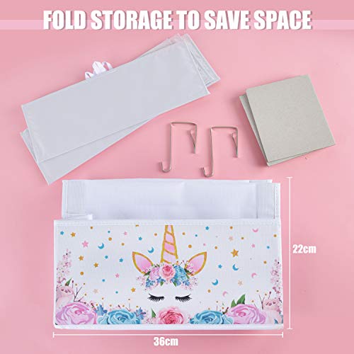 Unicorn Hanging Organizer - Baby Girls Storage Rack