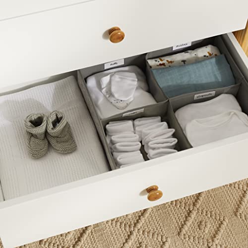 Grey Ickle Bubba Bundle for Nursery Organization