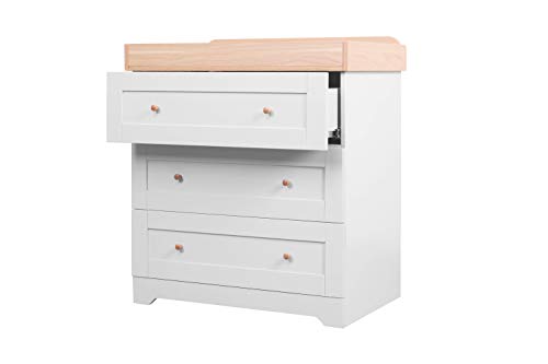 Tutti Bambini Baby Changing Station - Dove Grey/Oak