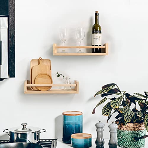 Set of 2 Baby Floating Bookshelves