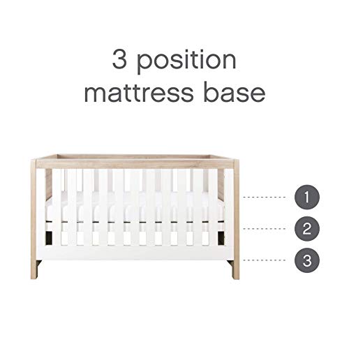 Tutti Bambini Modena Baby Room Set - White/Oak