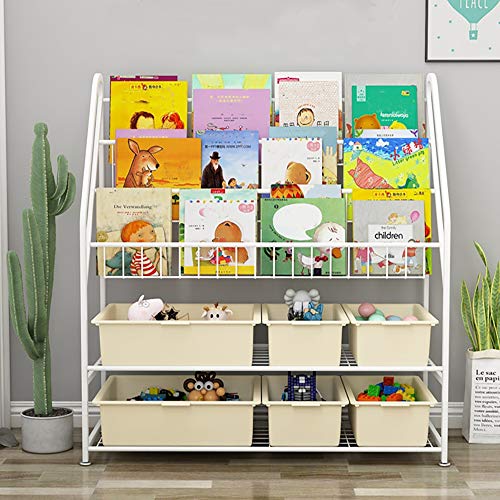 Baby Bookshelf Toy Organizer Display Shelf
