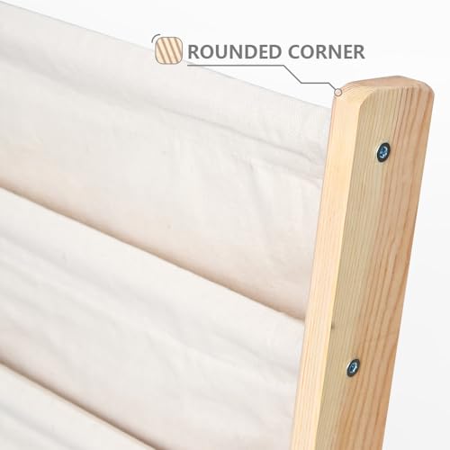 6-Tier Kids Sling Bookshelf: Perfect Height Reading Fun