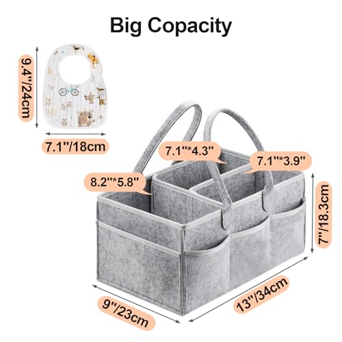 Esoes Diaper Caddy: Nursery Organizer for Baby