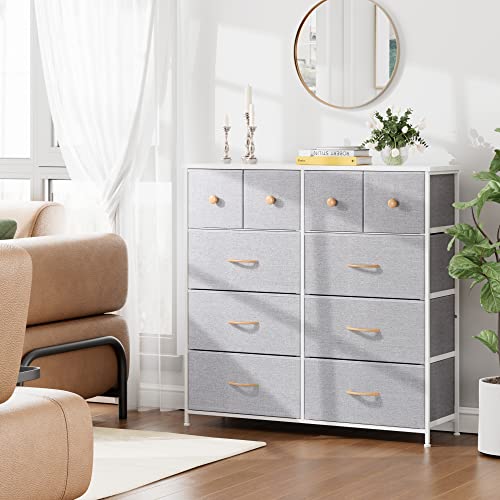 10-Drawer Dresser for Baby, Bedroom, Closet and More