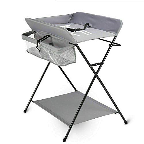 Foldable Changing Table with Storage Bags, Mobile Baby Care