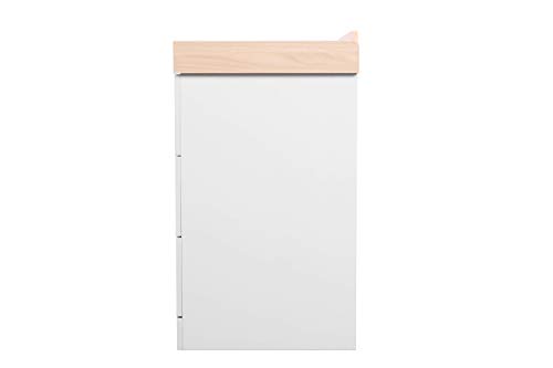Tutti Bambini Baby Changing Station - Dove Grey/Oak