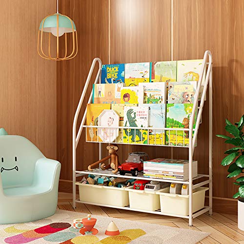 Baby Bookshelf Toy Organizer Display Shelf