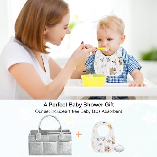 Esoes Diaper Caddy: Nursery Organizer for Baby