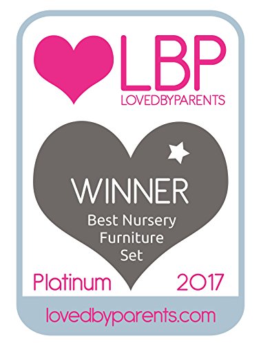 White Stamford Classic Sleigh 3-Piece Baby Room Set