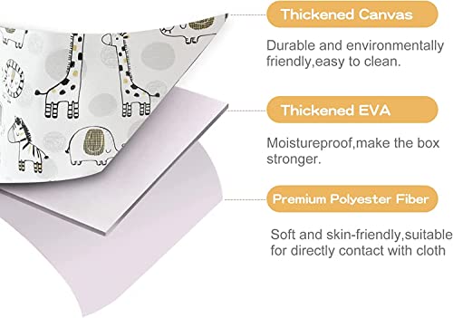 INough Extra Large Baby Hamper, Foldable Toy Basket