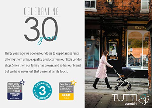 Tutti Bambini Modena Baby Room Set - White/Oak