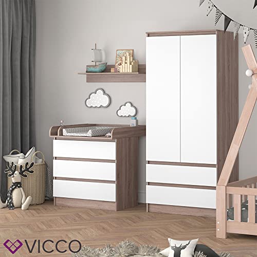 VICCO Emma Changing Unit - Stylish Baby Table