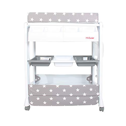 Babiie Baby Changing Unit: Concealed Bath & Storage