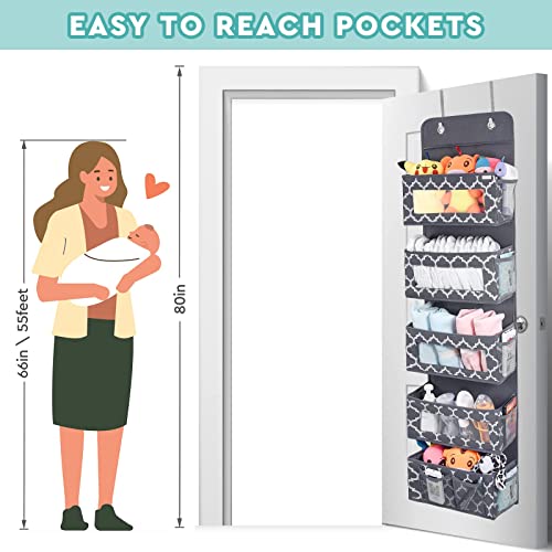 Over Door Baby Caddy Storage Rack - Hanging Organizer