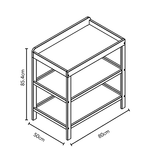 Obaby Changing Unit - Warm Grey