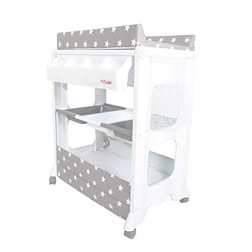 Babiie Baby Changing Unit: Concealed Bath & Storage