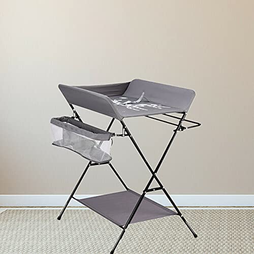 Foldable Changing Table with Storage Bags, Mobile Baby Care