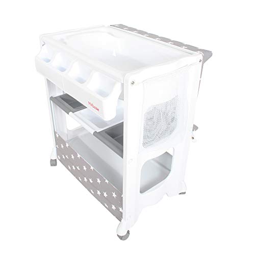 Babiie Baby Changing Unit: Concealed Bath & Storage