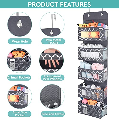 Over Door Baby Caddy Storage Rack - Hanging Organizer