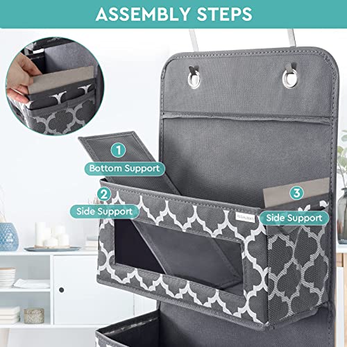 Over Door Baby Caddy Storage Rack - Hanging Organizer