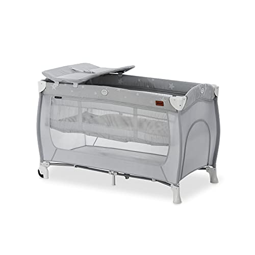 Hauck Travel Cot with Changing Mat & Travel Bag